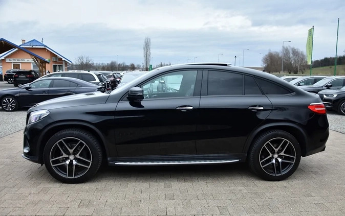 Mercedes-Benz GLE cena 179900 przebieg: 189123, rok produkcji 2016 z Wieliczka małe 781